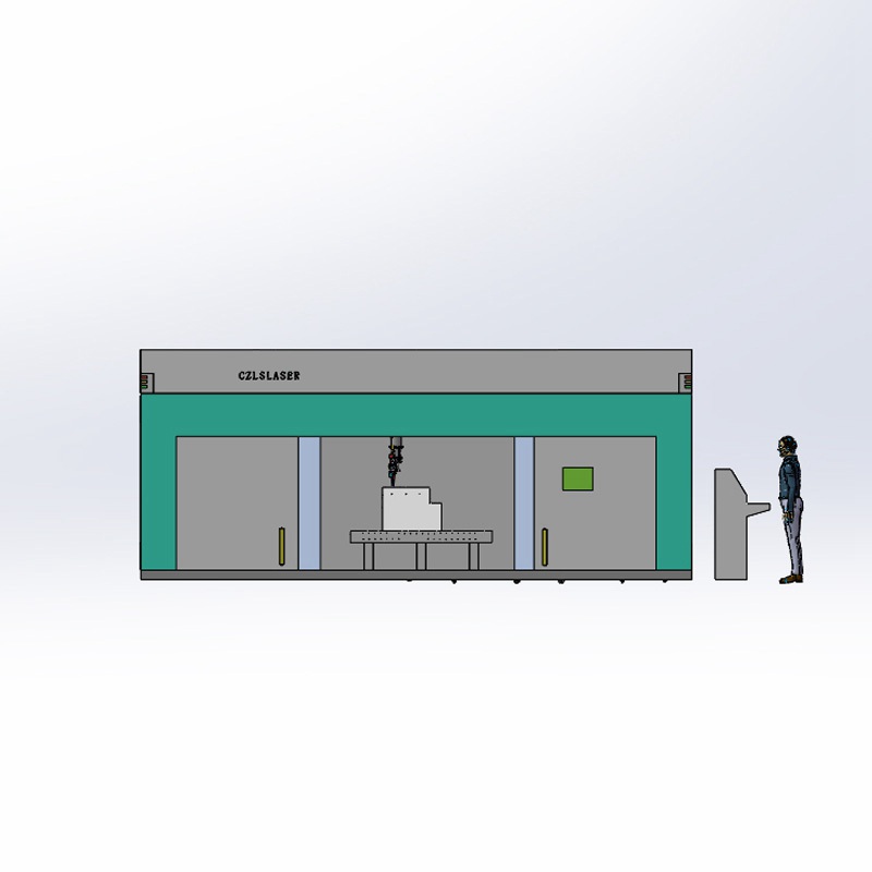 三維五軸充氣柜激光焊接