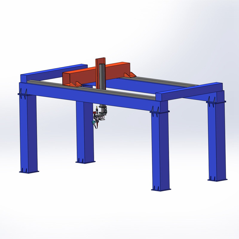 三維五軸充氣柜激光焊接