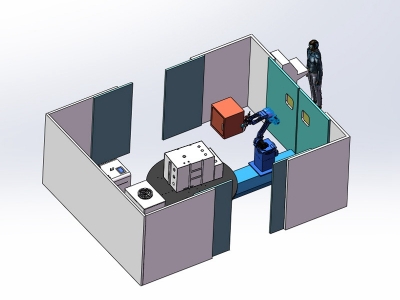 充氣柜機器人激光焊接