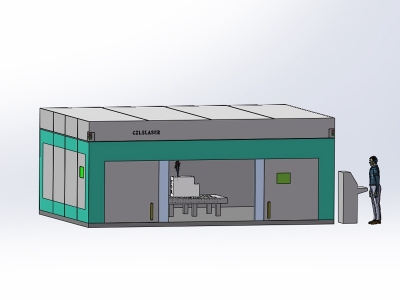三維五軸充氣柜激光焊接